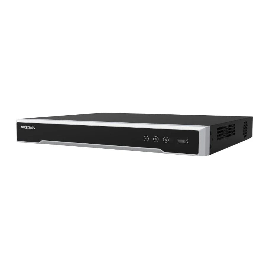 Hikvision DS-7608NI-Q2/8P NVR — المنظر الجانبي والعلوي