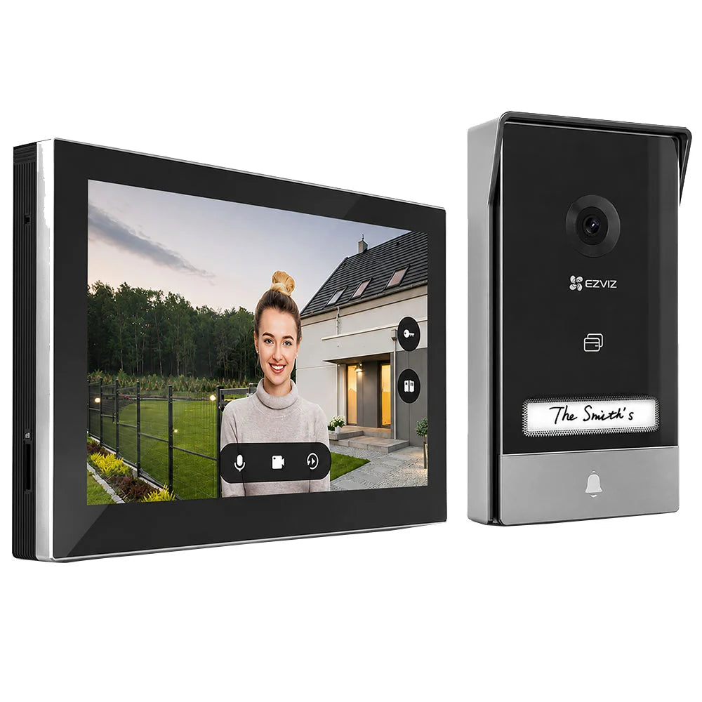 جرس باب ذكي EZVIZ CS-HP7 3MP مع شاشة داخلية 7 بوصة