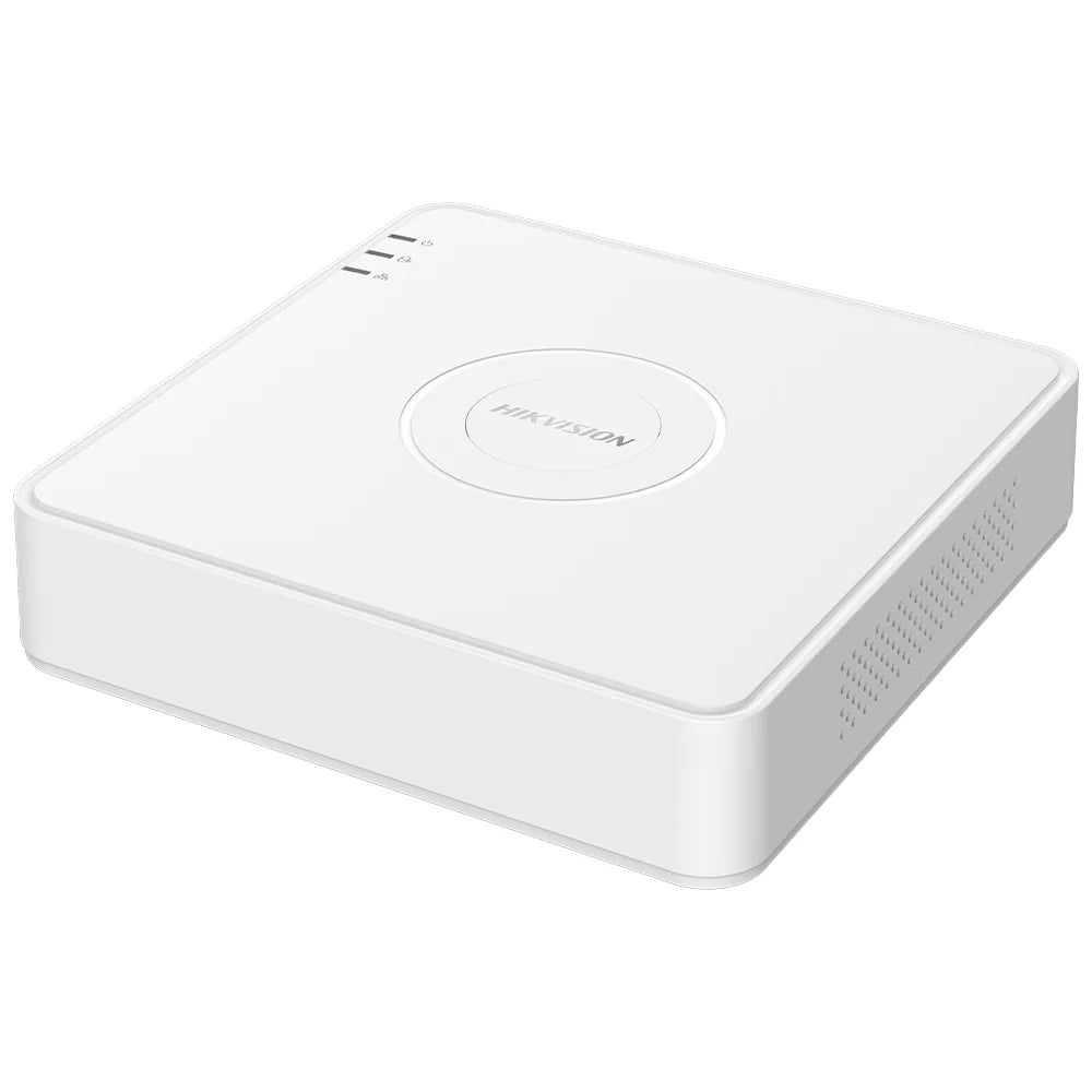 Hikvision DS-7108HGHI-M1 DVR — المنظر العلوي والجانبي