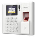 Hikvision DS-K1A8503MF-B — جهاز تسجيل حضور بالبصمة وبطاقة RFID — منظور جانبي
