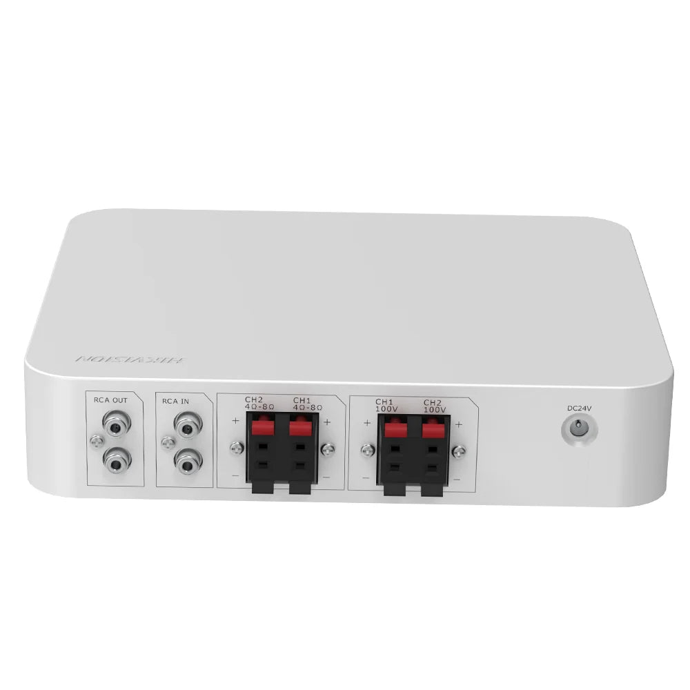 Hikvision DS-QAE0A60G1-VB — الخلفية RCA + CH1 CH2 + 100V
