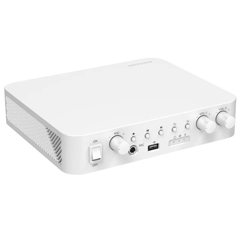 Hikvision DS-QAE0A60G1-VB — زاوية جانبية VOL-1 VOL-2 Bluetooth USB