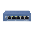 Hikvision DS-3E0505P-E/M سويتش PoE 4 بورت - واجهة أمامية